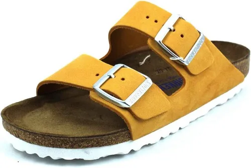 Vista 18 de Birkenstock Sandalias unisex Arizona con plantilla suave para adultos Lima activa