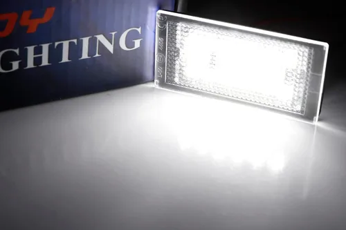 Vista 3 de iJDMTOY OEM-Fit - Kit de luces LED completas para placa de matrícula de 3 W, compatible con BMW 1998-2003 E46 Pre-LCI 325ci 330ci Coupe, 2000-2001