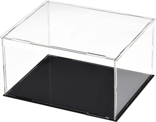 Vista 34 de DMiotech 1 caja de exhibición de acrílico transparente a prueba de polvo, 3.9 x 3.9 x 3.9 pulgadas para coleccionables