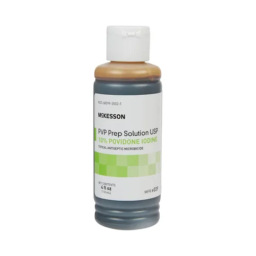Vista 8 de McKesson PVP Prep Solution USP, 10% povidona-yodo, 1 gal, 4