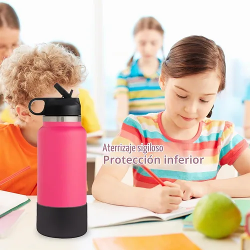 Vista 4 de HEYSKAY - Base de silicona para botella de agua Hydro Flask de boca ancha de 32 a 40 onzas
