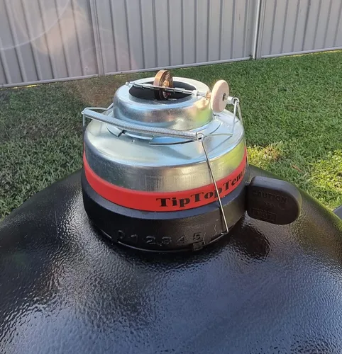 Vista 5 de Regulador de temperatura de parrilla acoplable (TTT-03 CF5), plateado