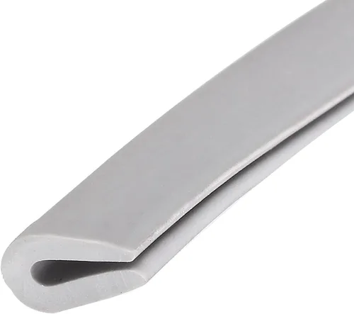 Vista 8 de METALLIXITY Moldes de borde (9.84 pies), 1 unidad, canal U de PVC para tira de sellado de borde de 0.020-0.059 in, para ventanas de puertas de casa