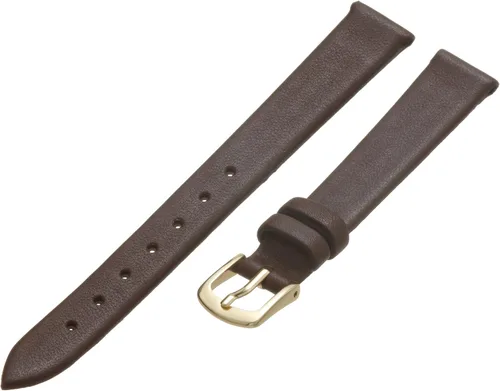 Vista 9 de Hadley-Roma Women's Genuine Leather Strap Watchband Negro