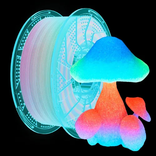 Vista 36 de Conjure PETG Rainbow - Filamento para impresora 3D, 2.2 libras Arco iris-2.2 lbs