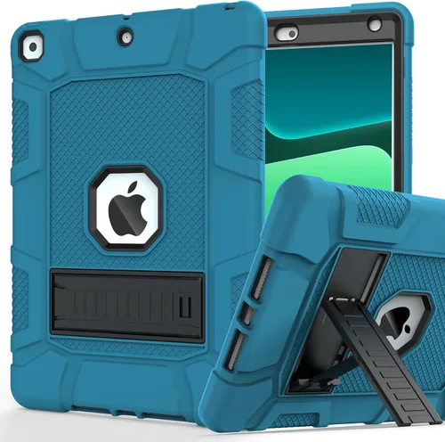 Vista 37 de Funda para iPad de 7ª/8ª generación, funda para iPad 10.2, híbrida, resistente, a prueba de golpes, funda de protección contra caídas construida
