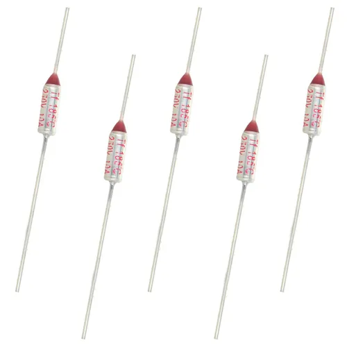 Vista 18 de Fielect Fusibles Térmicos 212.0 °F Corteos Térmicos Fusible Circuito de Corte Temperatura Fusible Térmico 250V 10A