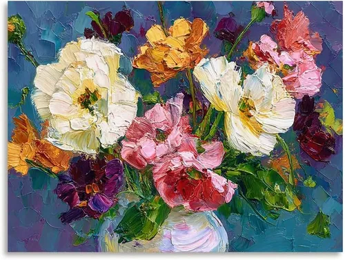 Vista 11 de ATELIYISHU Lienzo decorativo para pared, imágenes al aire libre, arte de pared, impresionismo, paisaje de naturaleza serena, pintura al óleo