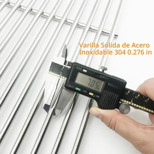 Vista 2 de Rejillas de cocina de 19.5 pulgadas para Weber Genesis 300 Series, Genesis E310 E320 E330 S310 S320 S330, piezas de repuesto de rejilla de parrilla