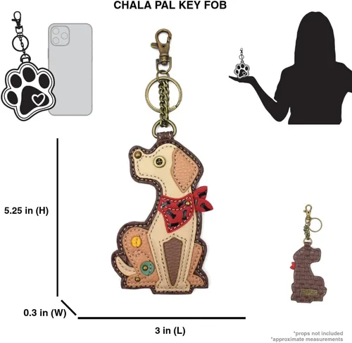 Vista 80 de CHALA Dog Collection - Llavero decorativo para mujer