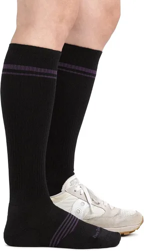 Vista 4 de Darn Tough Element OTC - Calcetín ligero con cojín y compresión ligera graduada para mujer