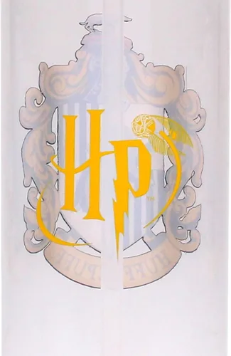 Vista 3 de Half Moon Bay Botella de agua Botella de agua Hufflepuff de Harry Potter con popote Botella de bebidas Botellas de agua para niños con popote