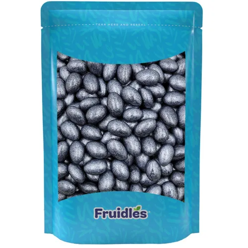 Vista 26 de Fruidles Vibrantes almendras de caramelo Jordan con un revestimiento de azúcar dulce, certificado Kosher Parve (1 libra, azul oscuro)
