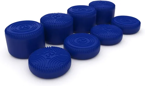 Vista 4 de qsx-pro Thumb Grips (8pc) para Nintendo Switch Pro Controller por Foamy Lagarto sudor última intervensión 100% silicona precisión Antislip Agarres