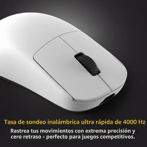 Vista 2 de ENDGAME GEAR OP1w 4k v2 - Ratón inalámbrico para juegos, color blanco