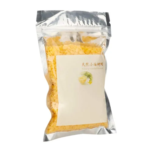 Vista 8 de Voluxe Cera de plantas, Cera Bellina Candelila Wax Cosmetics Material para el hogar (bolsa de 3.53 onzas), 3.5 onzas