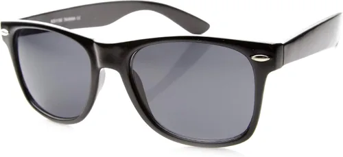 Vista 5 de zeroUV - Gafas de sol con alboroto de cuerno negro mate