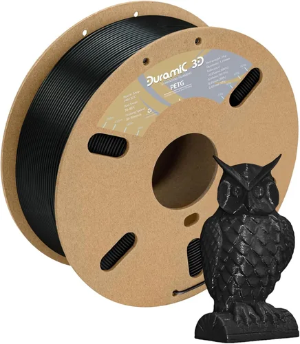 Vista 15 de DURAMIC 3D PETG Filamento 1.75mm Azul Ejército, Filamento de Impresión 3D Carrete de 1kg (2.2lbs), Filamento Azul Ejército 1.75mm Precisión