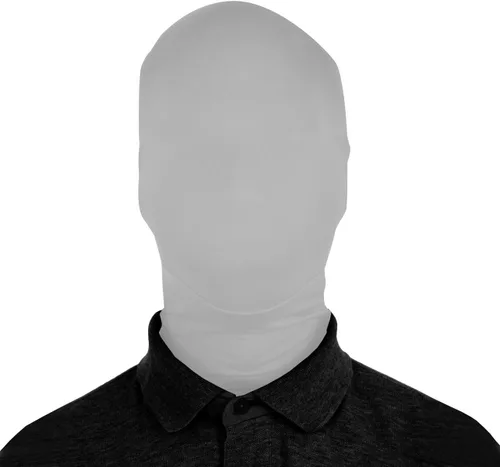 Vista 7 de Máscara unisex de elastano sólido de 2 caras, 2 tamaños, más de 15 colores/patrones