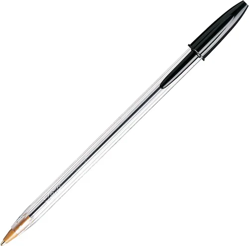 Vista 2 de BIC Cristal Xtra, Bolígrafo suave, Negro 12