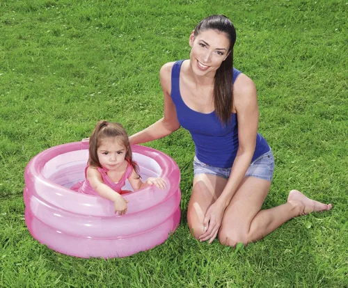 Vista 2 de Bestway Kiddie Lounge - Piscina infantil, multicolor, 27.6 x 11.8 in
