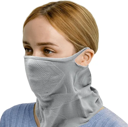 Vista 9 de Pasamontañas para la cara y el cuello, máscara para correr para hombres y mujeres Protección solar UV sin estaciones