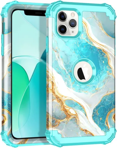 Vista 157 de Hocase Funda para iPhone SE 2022/2020, resistente a prueba de golpes, de plástico duro+goma de silicona, funda protectora híbrida para iPhone SE