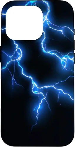 Vista 20 de Blue Lightning Storm Funda para iPhone 17