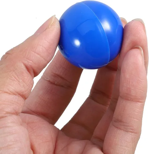 Vista 5 de Cabilock 50 bolas de bingo de plástico: bolas de rifa de 1.2 in, bolas de juego huecas, bolas de bingo perdidas, reemplazos ideales para fiestas Azul