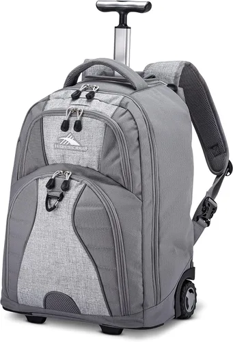 Vista 8 de High Sierra Freewheel Mochila con ruedas para laptop, Negro, Tamaño único