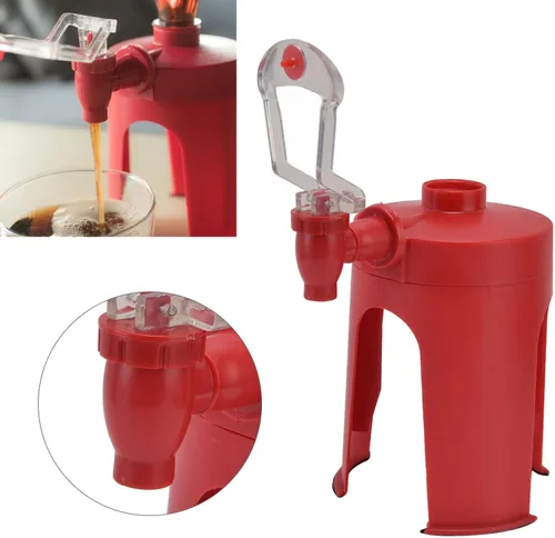 Vista 2 de Fuente de soda, dispensador de agua de larga vida útil, control de interruptor ampliamente utilizado, fácil de transportar, uso para viajar