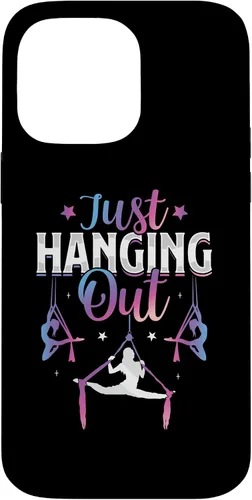 Vista 21 de iPhone 16 Just Hanging Aerialist Aerial Silks Dancer Air Yoga Women Case