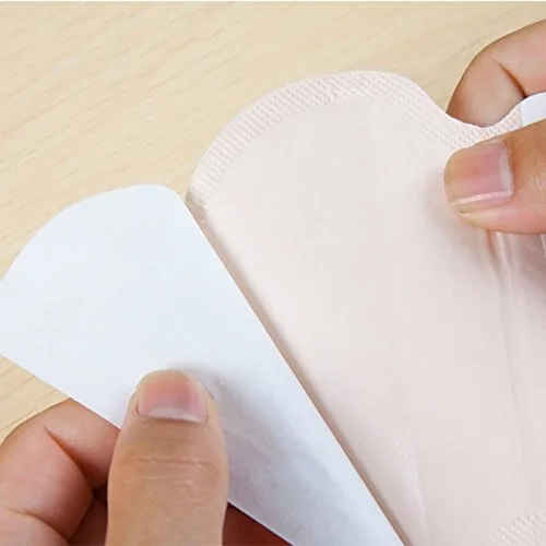 Vista 4 de AHIER 20 almohadillas desechables para el cuello para el sudor, protector de camisa de cuello, almohadillas absorbentes para cuello, protección