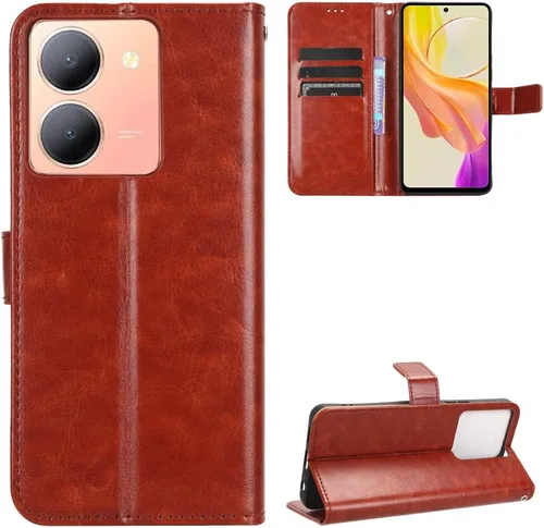 Vista 46 de Funda para Honor X50i, funda de cuero con tapa para Honor X50i 5G CRT-AN00 Case Gold Oro