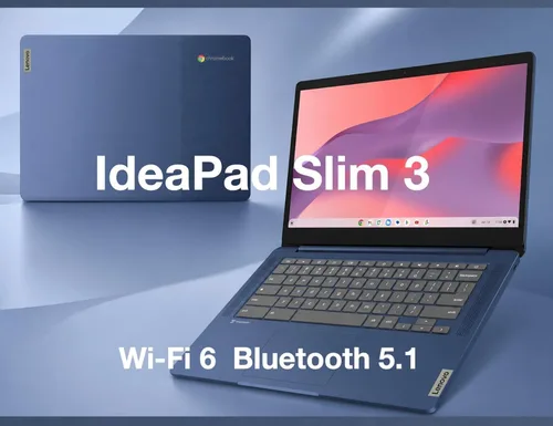 Vista 4 de Lenovo IdeaPad Slim 3 Chromebook 14" IPS FHD Pantalla táctil Chrome