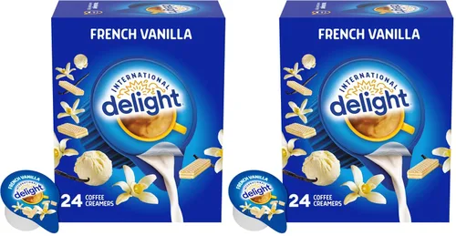 Vista 16 de International Delight Coffee Creamer Singles, vainilla francesa, 24