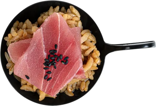 Vista 10 de Restaurantware Platos de postre de 3.7 x 2.5 pulgadas, 100 platos de cóctel pequeños, platos desechables de plástico negro únicos en forma de pez