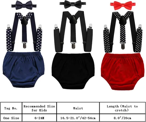 Vista 5 de FMYFWY - Juego de 3 piezas de ropa para bebés y niños