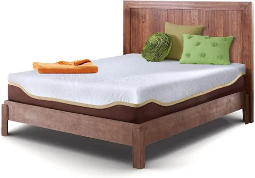 Vista 5 de Live & Sleep Elite - Colchón de espuma viscoelástica de gel individual XL en una caja, colchón firme de 12 pulgadas, cama fresca en una caja