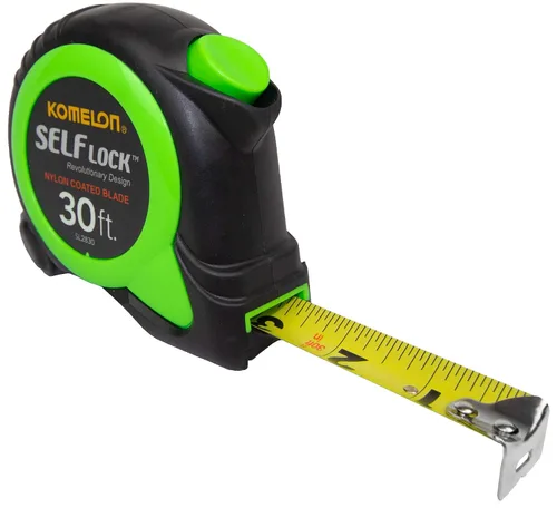 Vista 9 de Komelon SL2816; Cinta métrica autobloqueante de 16' x 3/4