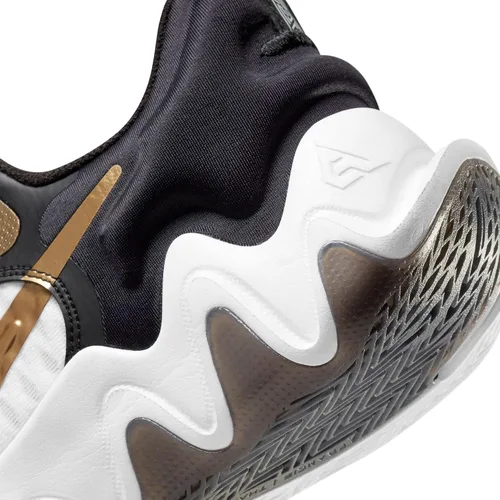 Vista 6 de Nike Giannis Immortality BlancoMetálico Oro-Negro (CZ4099 100)