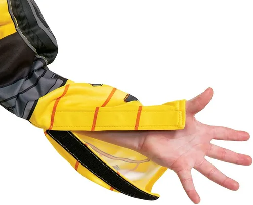 Vista 3 de Disfraz de abejorro para niños, disfraz oficial de Transformers adaptativos con características de accesibilidad