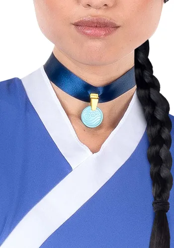 Vista 7 de Disfraz Deluxe para Mujer de Katara, Avatar: El Último Maestro Aire Multicolor