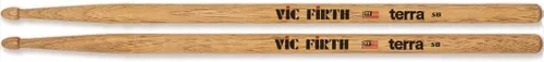 Vista 8 de Vic Firth 5ATN Terra - Baquetas de madera, punta de nailon