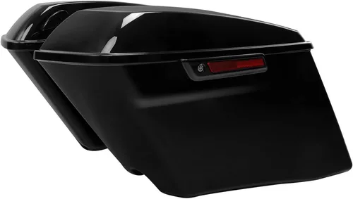 Vista 4 de Kit de soporte de conversión para alforjas extendidas de 4" TCMT, compatible con Harley Heritage Softail Fatboy FLSTF Breakout 1984-2017, negro