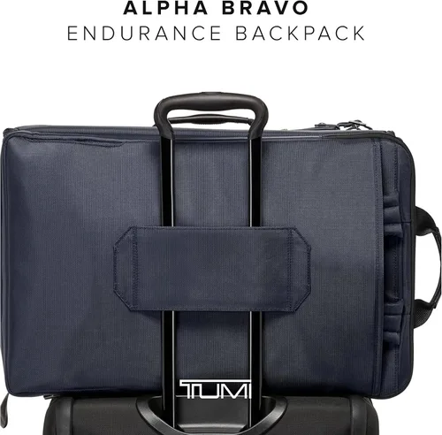 Vista 6 de TUMI - Mochila Alpha Bravo Endurance, Azul marino medianochecaqui, Classic