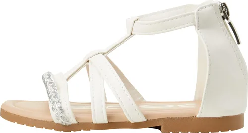 Vista 4 de bebe Sandalias para niña Sandalias de gladiador de piel sintética con trenza de purpurina (niño)
