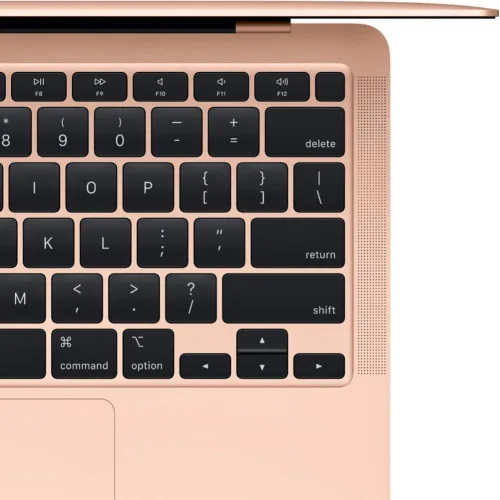 Vista 2 de Apple MacBook Ar 2020 con chip Apple M1 con GPU de 7 núcleos (13.3 pulgadas, 8 GB de RAM, 1 TB de almacenamiento SSD) (QWERTY inglés), dorado