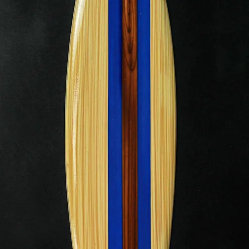 Vista 5 de Tabla de surf de madera decorativa de 32 pulgadas para colgar en la pared