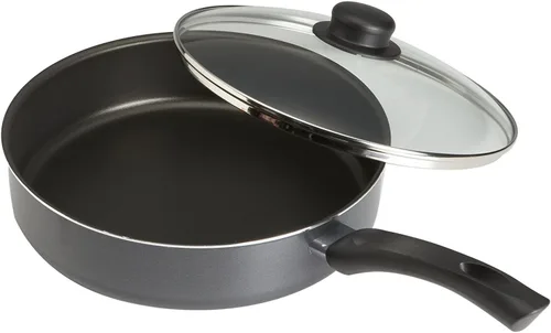 Vista 9 de GoodCook Everyday Sartén Antiadherente Pequeña para Saltear de 7.6 Pulgadas, Negro